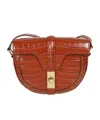 Celine Flip Shoulder Bag In Brown