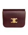 Celine Flip Shoulder Bag In Red