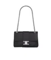 Celine Medium Victoire Bag In Supple Calfskin In Black