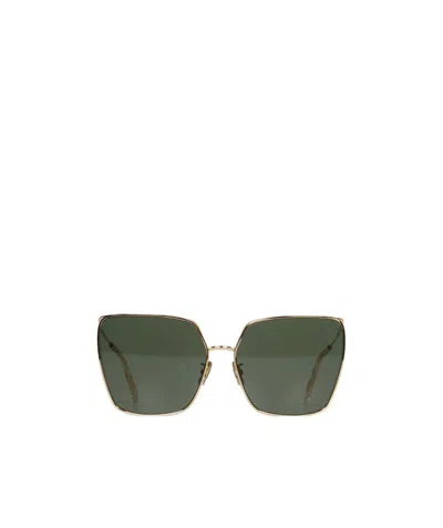 Celine Frame 10 Sunglasses In Green