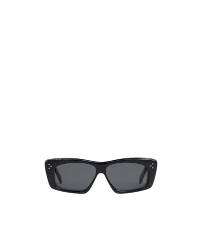 Celine Frame 46 Sunglasses In Black