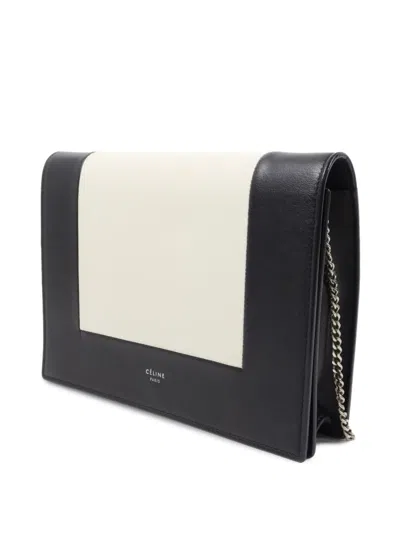 Pre-owned Celine Frame Clutch Bag In Black