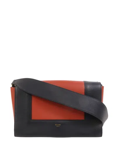 Pre-owned Celine Frame Shoulder Bag In Red