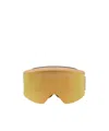 Celine Monochrome Logo-print Ski Goggles In Matte Beige Smoke Mirror