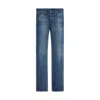 Celine Women Marco Jeans In Denim With Dark Union Wash