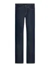 Celine Françoise Jeans In Denim With Raw Wash In Blue