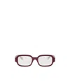 Celine Full Frame Glasses In Burgundy