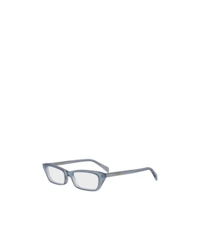 Celine Full Frame Plain Mirror In Blue