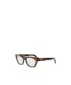 Celine Full Frame Plain Mirror In Brown