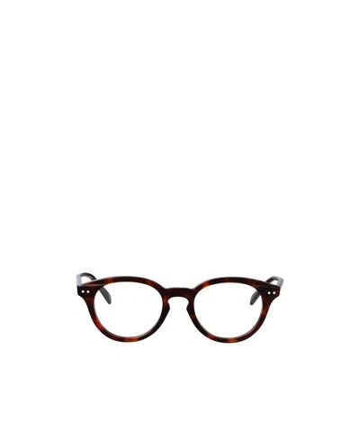 Celine Full Frame Plain Mirror In Brown
