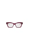 Celine Full Frame Plain Mirror In Red