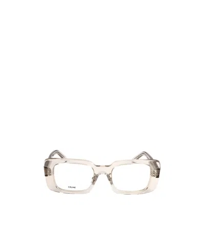 Celine Full Frame Plain Mirror In White