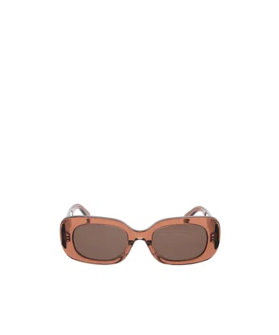 Celine Full Frame Sunglasses In Brown