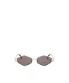 Celine Full Frame Sunglasses In Gray