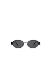 Celine Triomphe Metal 01 Metal Sunglasses In Black