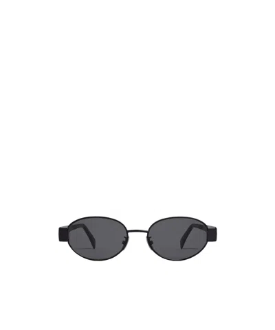 Celine Full Frame Sunglasses In Black