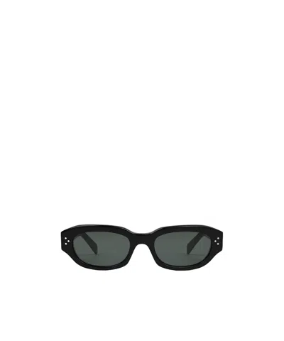 Celine Full Frame Sunglasses In Black