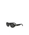 Celine Full Frame Sunglasses In Black
