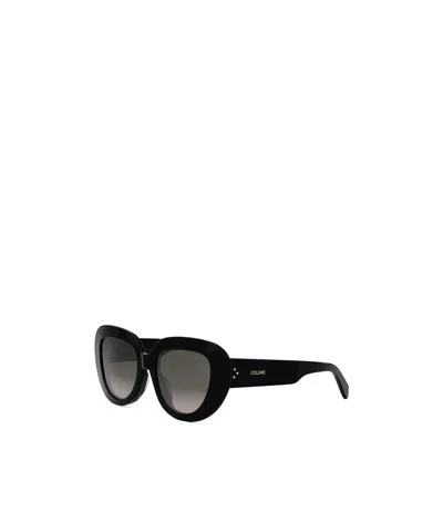 Celine Full Frame Sunglasses In Black