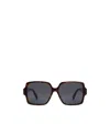 Celine Cl40316u Triomphe 52a Havana Sunglasses In Black