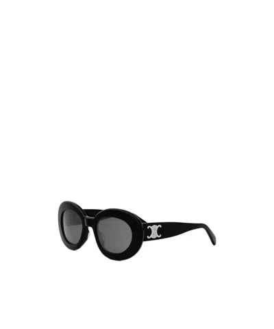 Celine Full Frame Sunglasses In Black