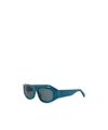 Celine Full Frame Sunglasses In Blue