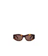 Celine Full Frame Sunglasses In Brown