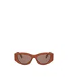 Celine Full Frame Sunglasses In Brown