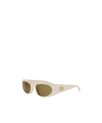 Celine Full Frame Sunglasses In Neutral