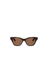 Celine Full Frame Sunglasses In Brown