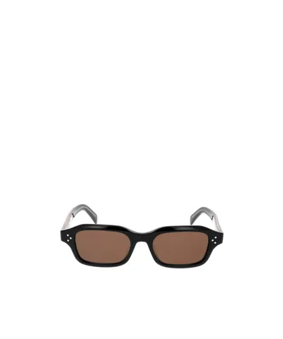 Celine Full Frame Sunglasses In Brown
