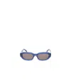 Celine Full Frame Sunglasses In Blue