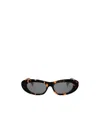 Celine 3 Dots Cat-eye Sunglasses In Gray