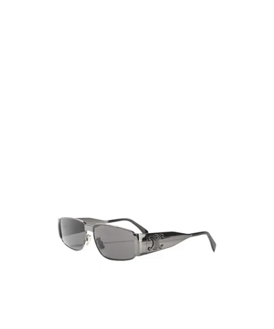 Celine Full Frame Sunglasses In Gray