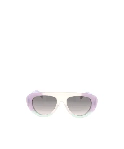 Celine Full Frame Sunglasses In Gray
