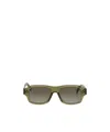 Celine Full Frame Sunglasses In Green