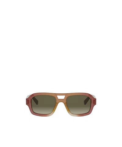 Celine Full Frame Sunglasses In Green
