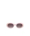 Celine Full Frame Sunglasses In Opal White Rose
