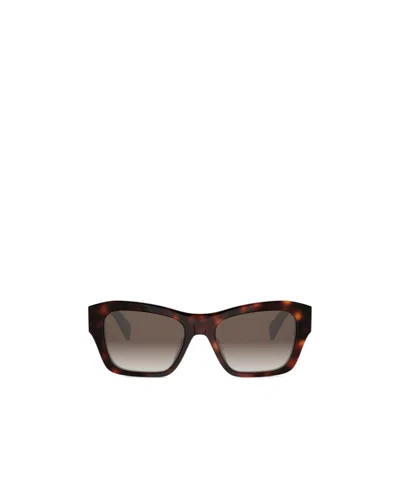 Celine Full Frame Sunglasses In Pattern