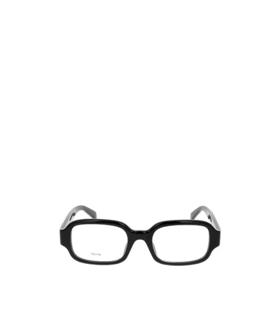Celine Full-rimmed Glasses In Brown