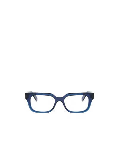 Celine Full-frame Non-prescription Glasses In Blue