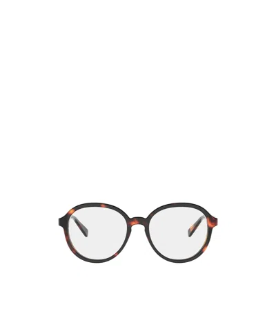 Celine Full-frame Non-prescription Glasses In Brown