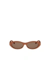 Celine Full-frame Sunglasses In Brown