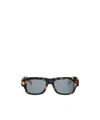 Celine 3 Dots 53mm Rectangular Sunglasses In Black