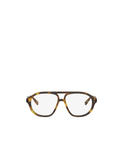 Celine Full-rim Non-prescription Glasses In Brown