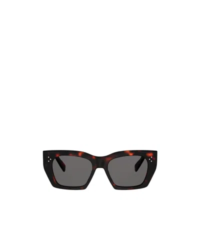 Celine Full-rim Sunglasses In Brown