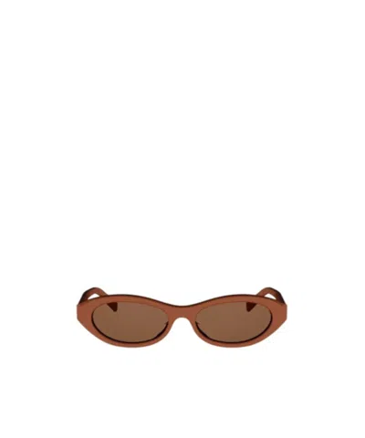 Celine Full-rim Sunglasses In Brown