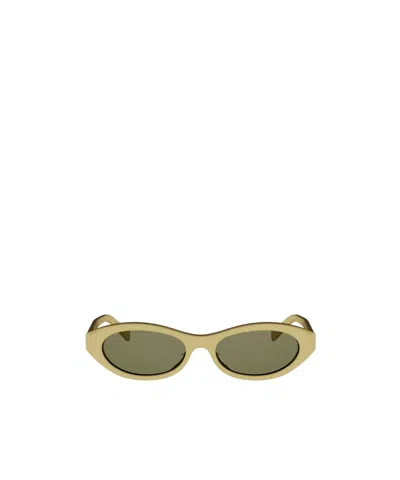 Celine Full-rim Sunglasses In Green