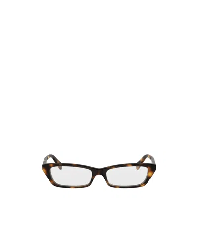 Celine Full-rimmed Plano Lenses In Brown