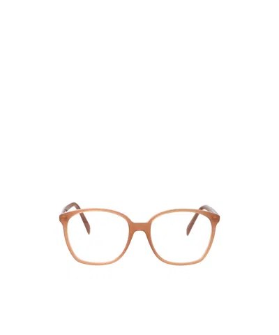 Celine Full-rimmed Plano Lenses In Brown
